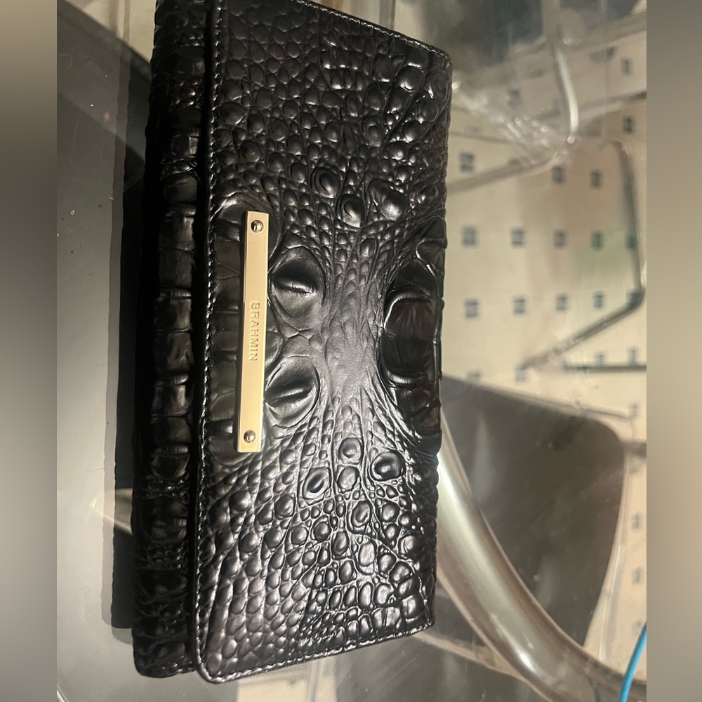 Brahmin black wallet
